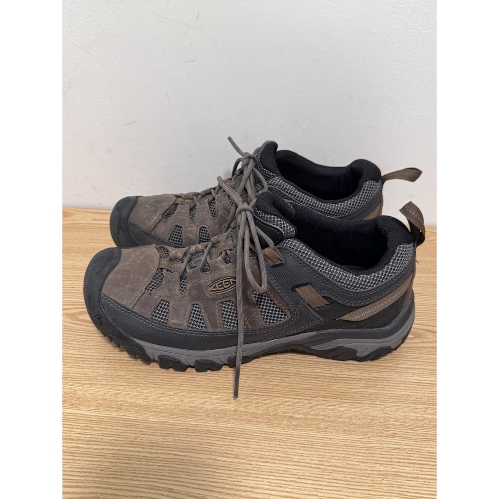 Keen Targhee III Waterproof Hiking Shoes Mens 11 Medium Brown Black
